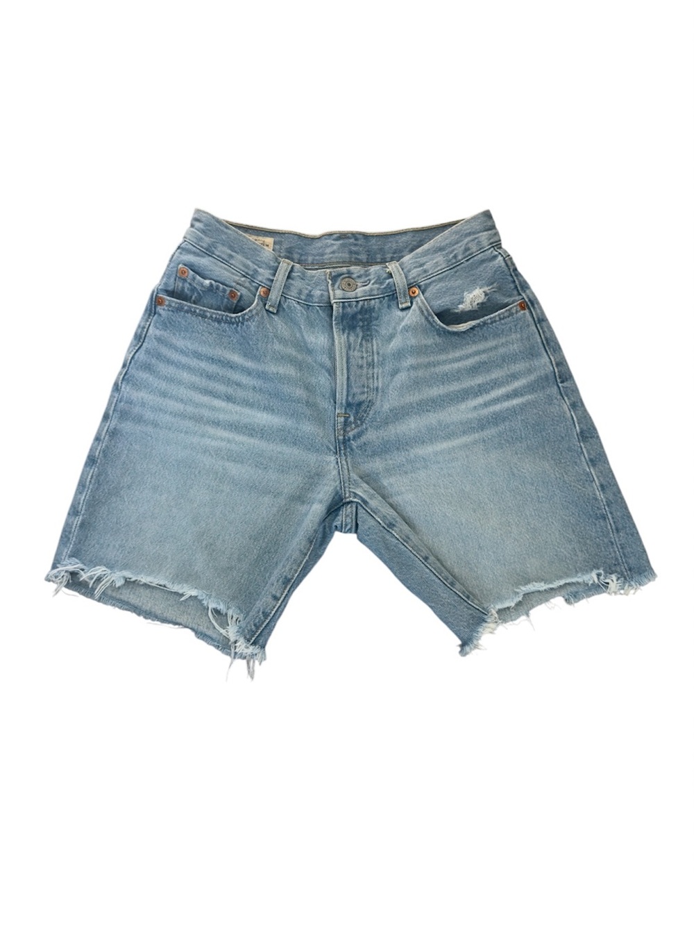 Levi’s 501 90s Light Wash Cutoff Denim Shorts Size 25